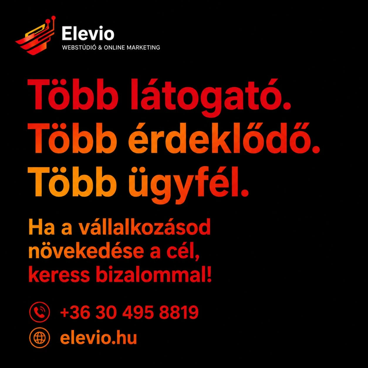 Portfolio Elevio Webstúdió